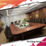 Thi công cách âm phòng họp