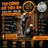 Thi công gỗ tiêu âm