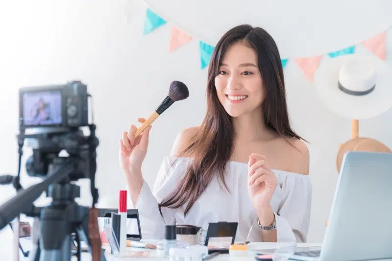Thiết kế phòng livestream bán mỹ phẩm chuyên nghiệp