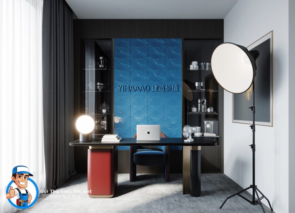 Thiết kế phòng livestream tư vấn dịch vụ