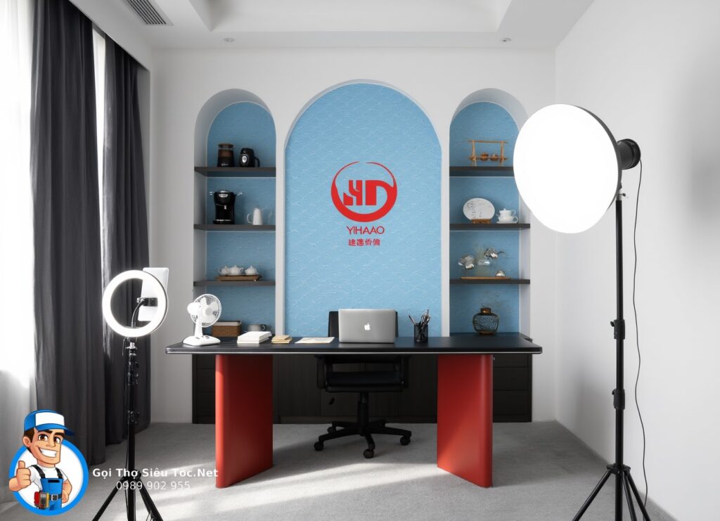 Thiết kế phòng livestream tư vấn dịch vụ