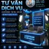 Thiết kế phòng livestream tư vấn dịch vụ