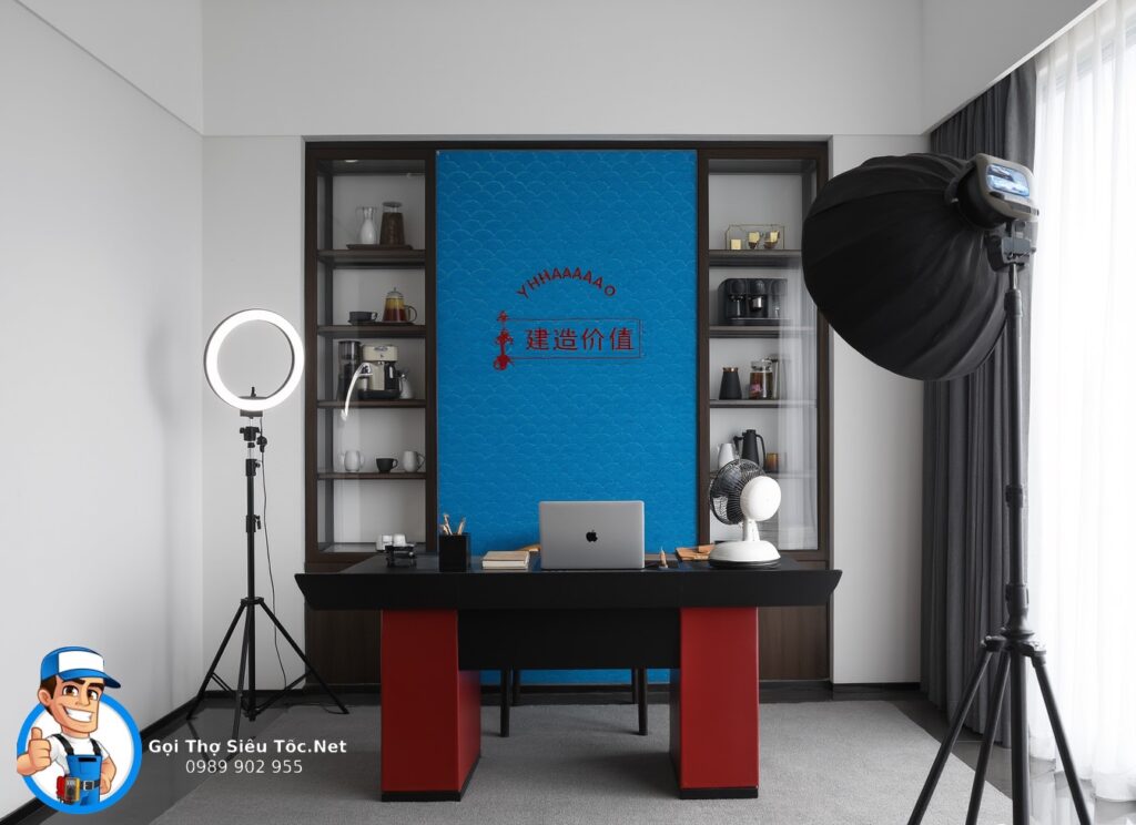 Thiết kế phòng livestream tư vấn dịch vụ