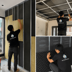 Thi công cách âm nhà phố