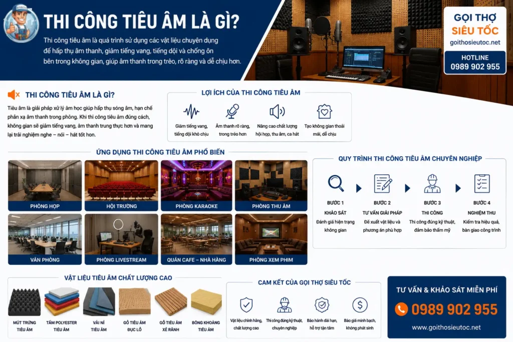 Thi Công Tiêu Âm Là Gì