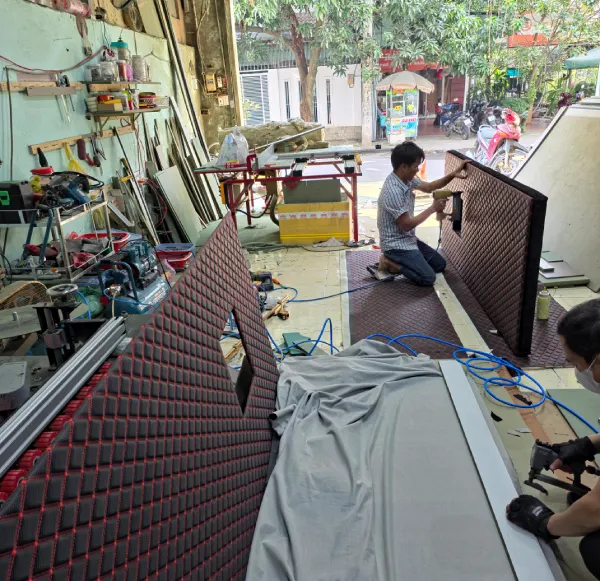 Dịch vụ thi công cách âm cửa chuyên nghiệp Nội Thất DHG
